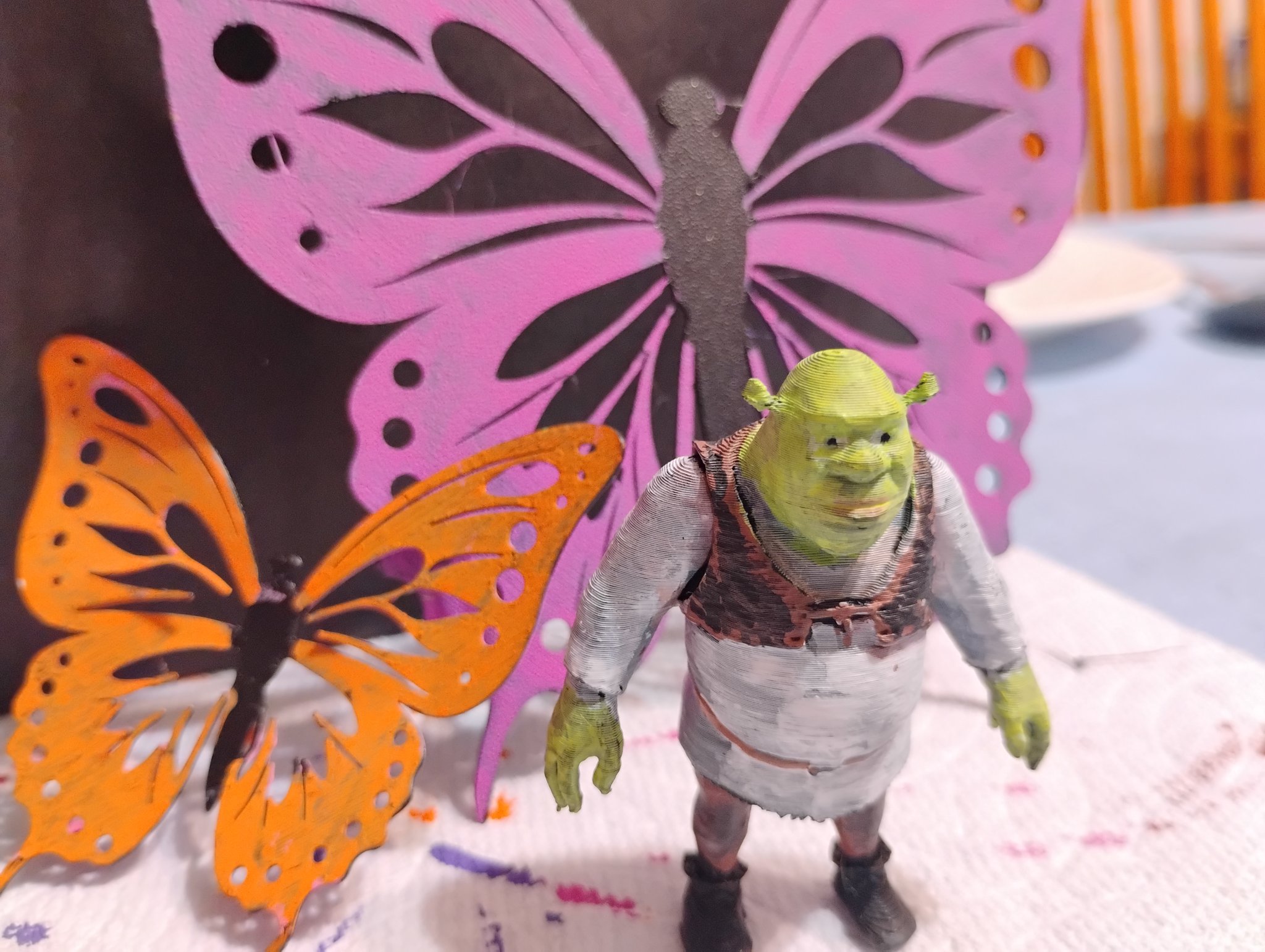 3D Painted Model
