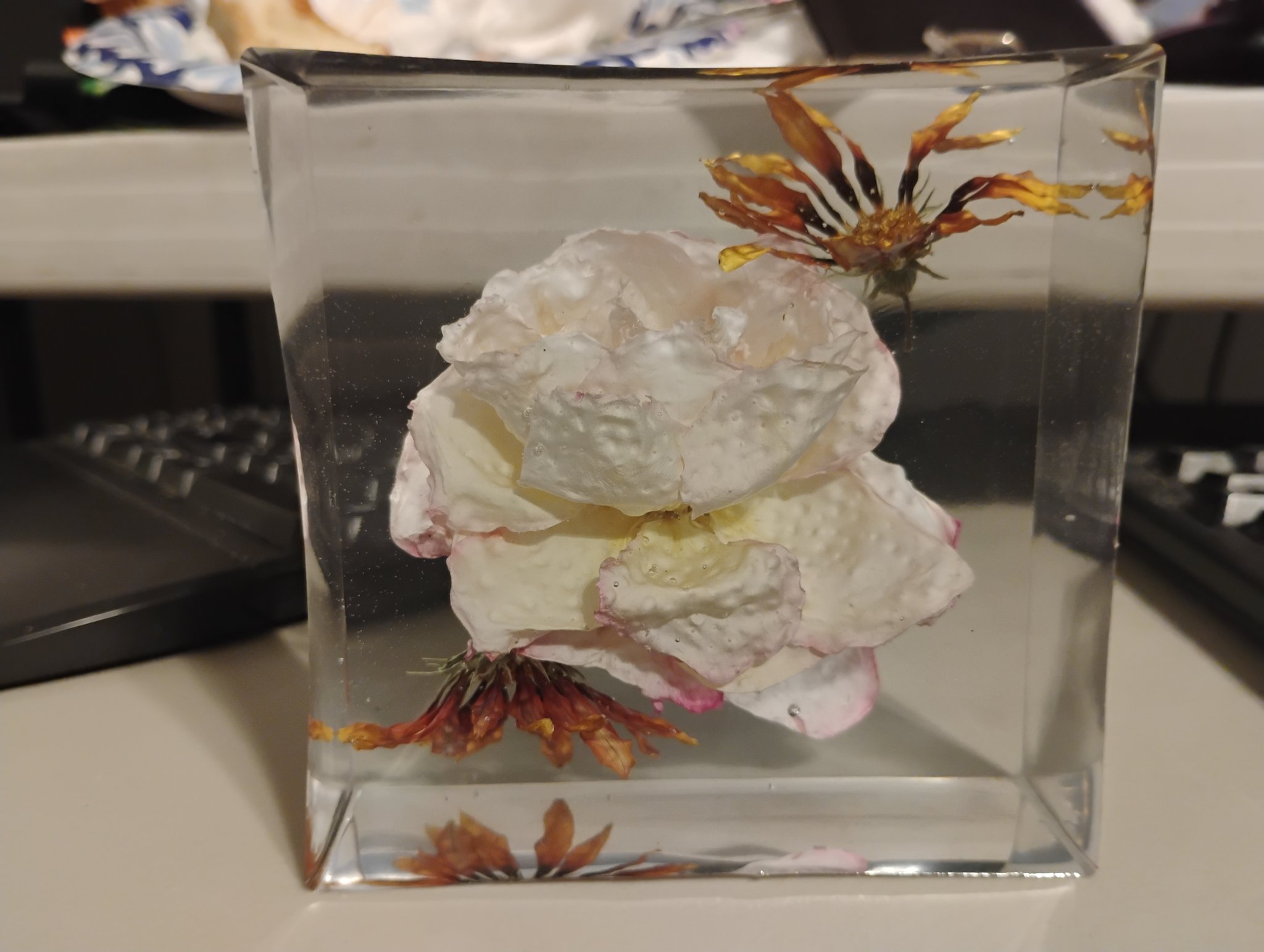 Resin flowers 1