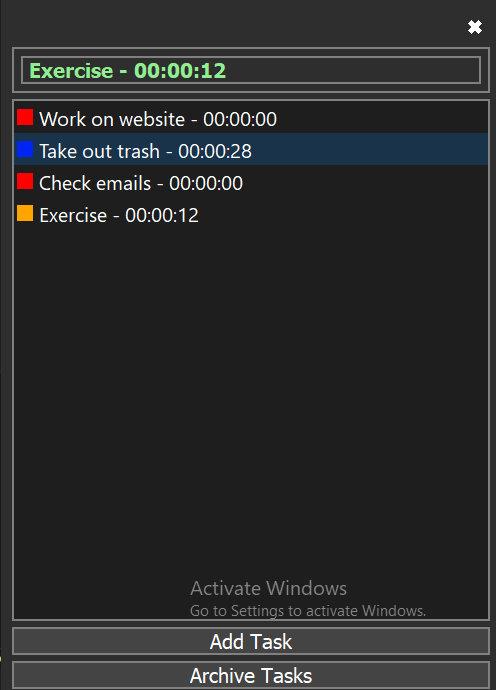 Task Tracker App Screenshot